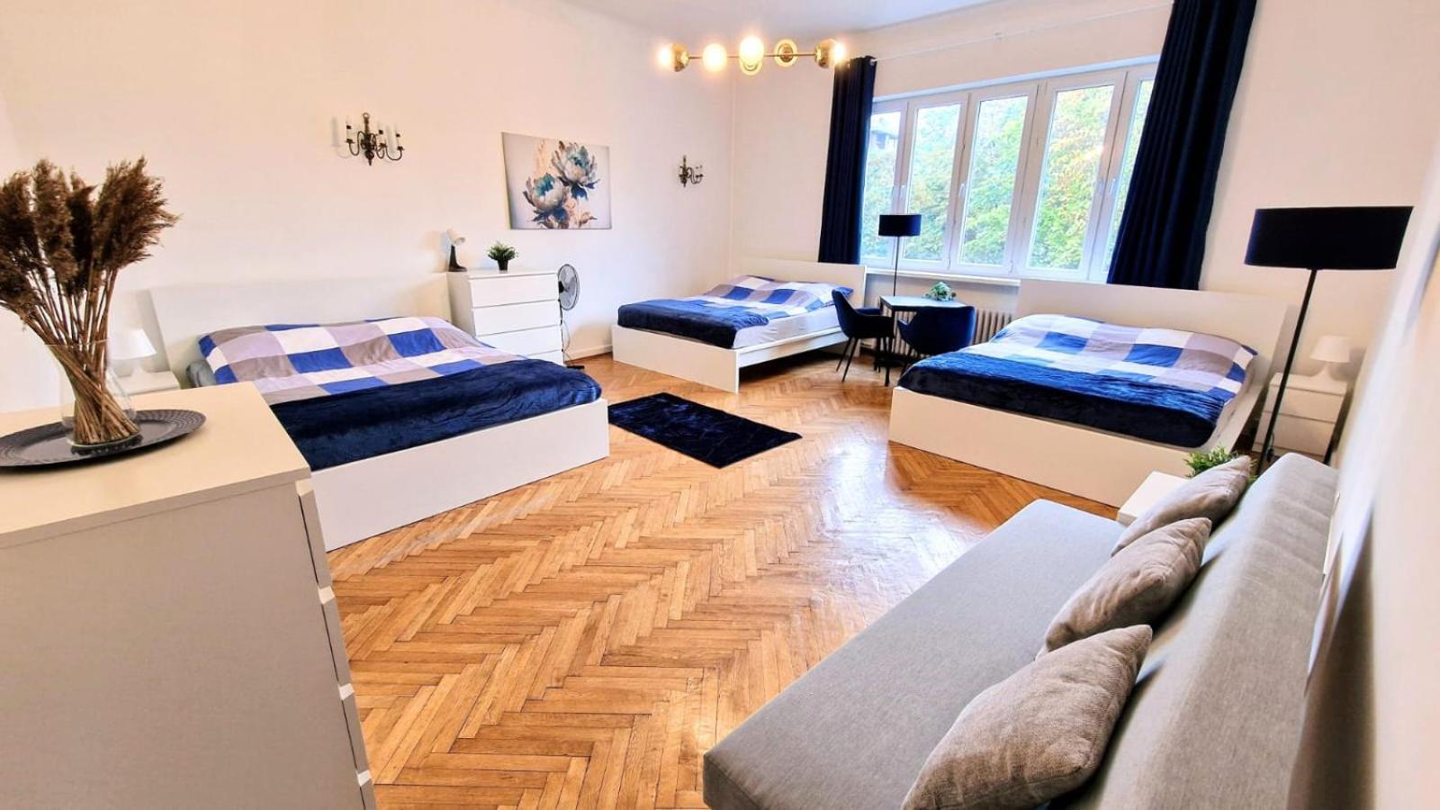 Unikatowe !Sienkiewicza Park Apartament 116 M Off Piotrkowska 3 Bedrooms Łódź Exteriör bild